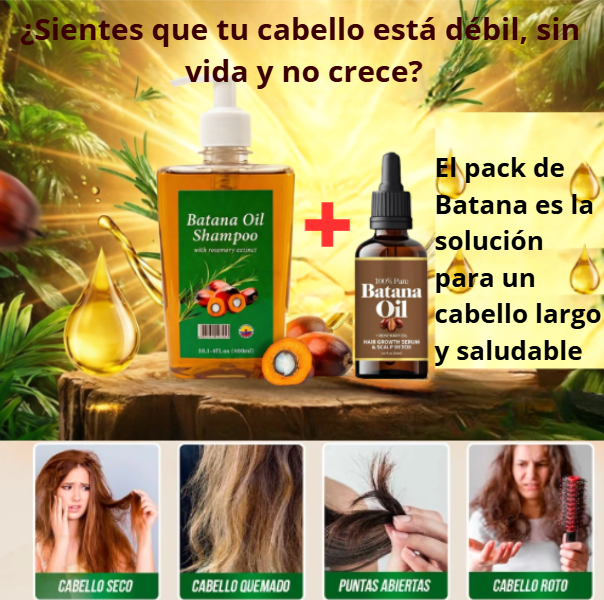 Pack Shampoo de Batana con romero + Aceite de Batana